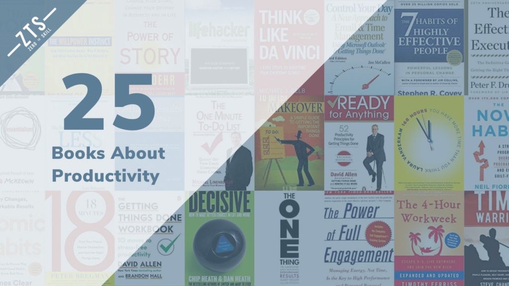 The 25 Best Productivity Books for 2020